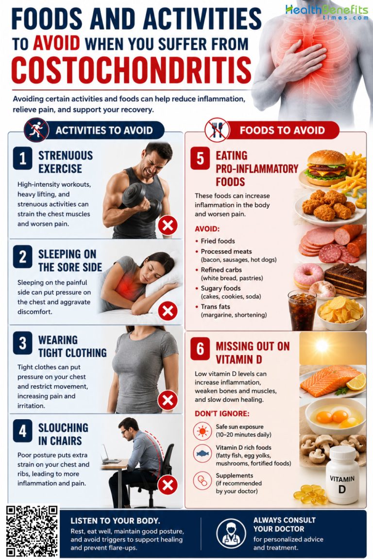 Natural remedies and exercise for Costochondritis - Health Benefits