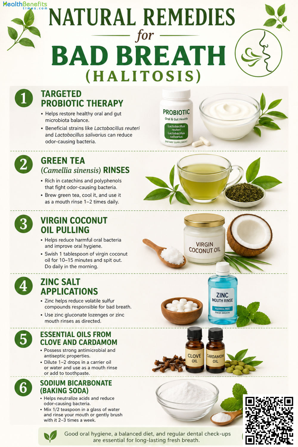 Natural Remedies for Bad breath (Halitosis)