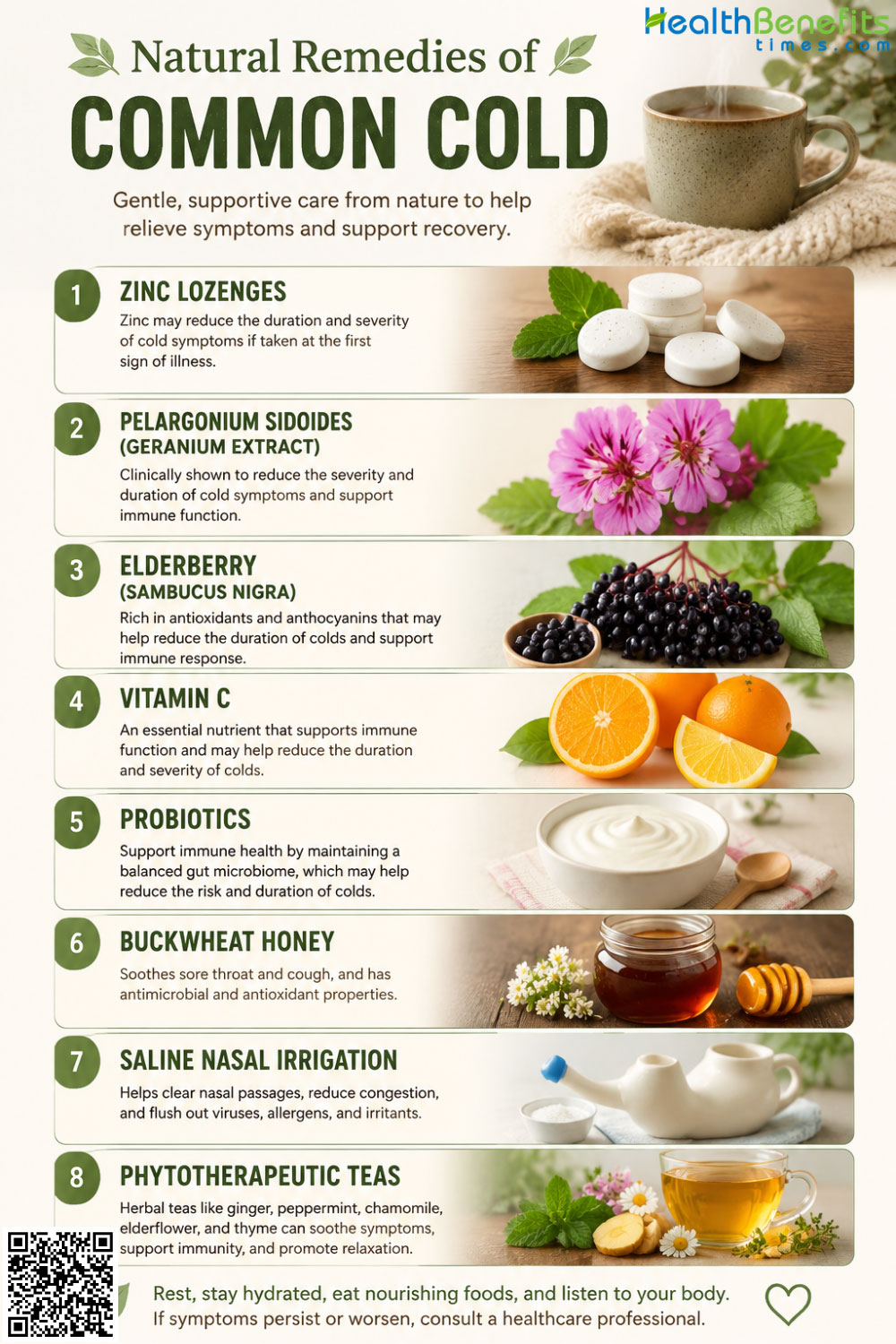 Natural Remedies for Common Cold