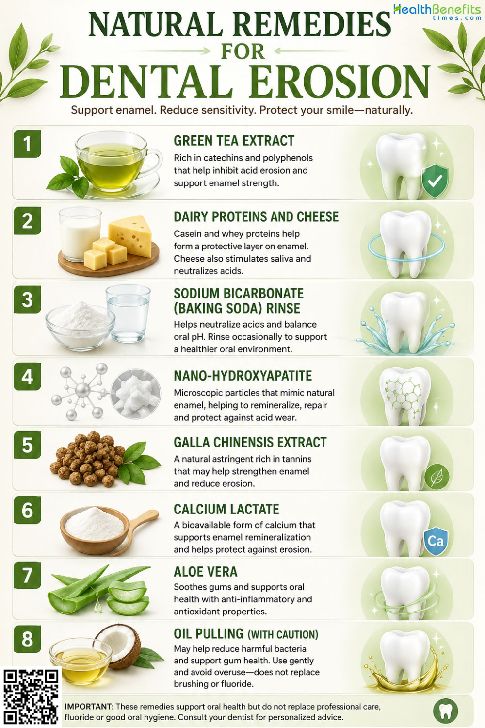 Natural Remedies for Dental Erosion