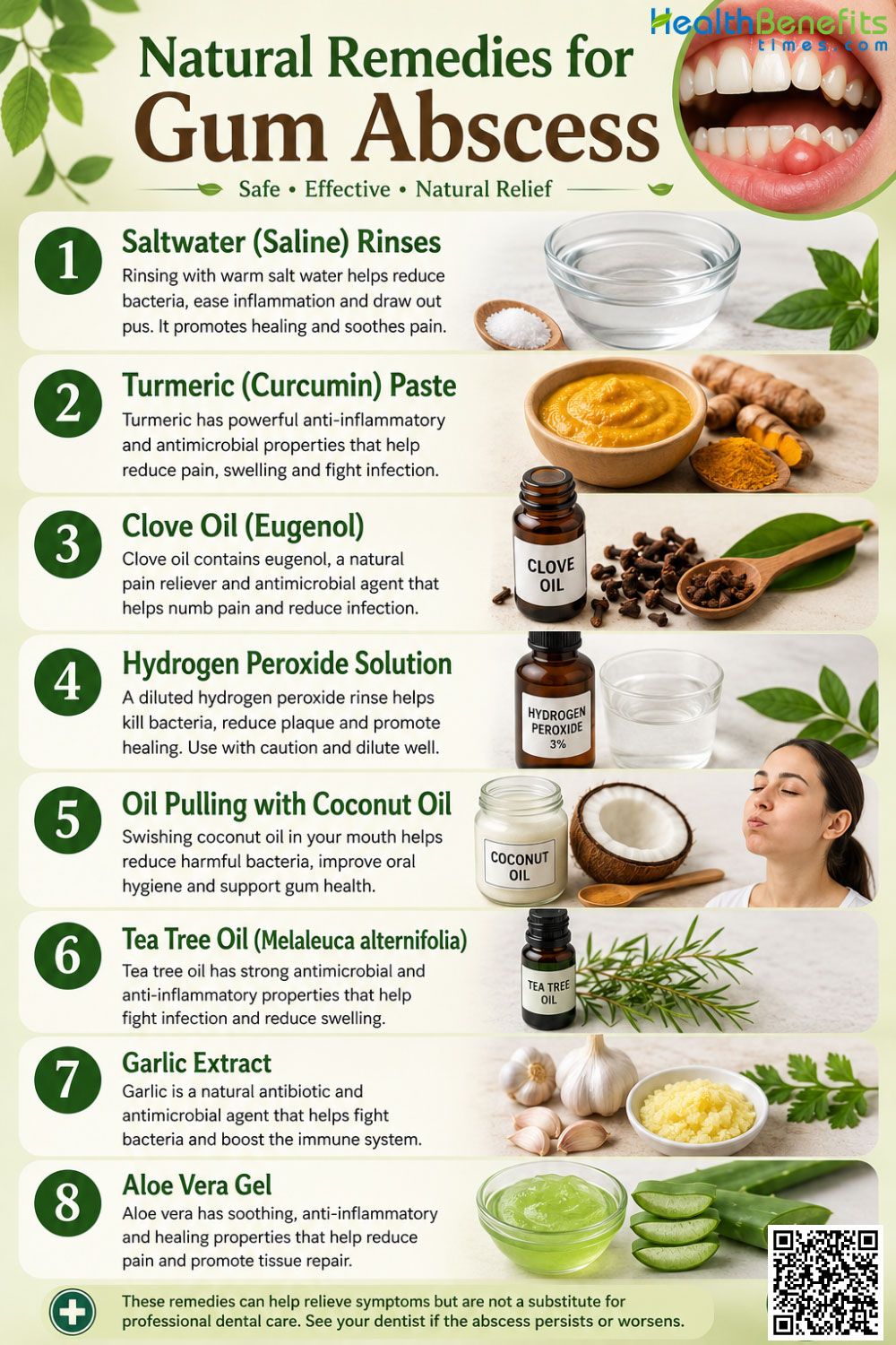 Natural Remedies for Gum Abscess