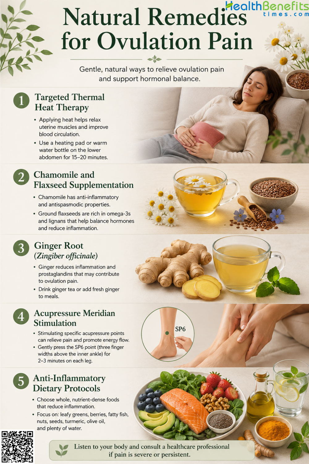 Natural Remedies for Ovulation Pain