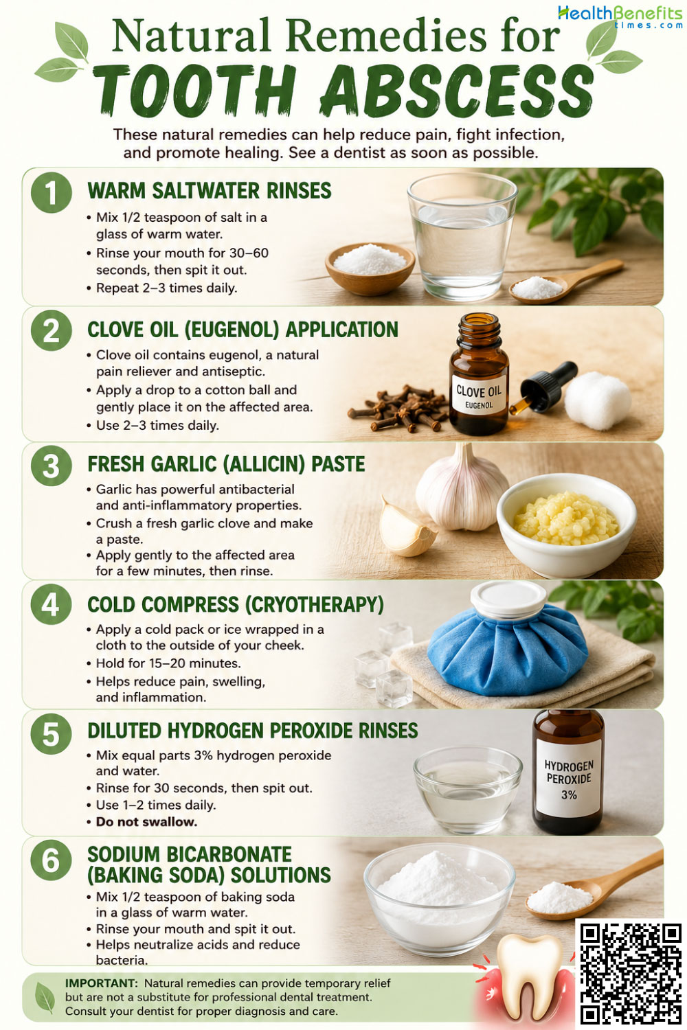 Natural Remedies for Tooth Abscess