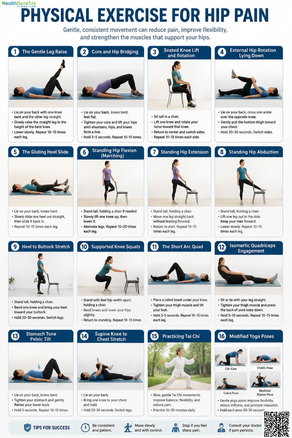 Exercise and Natural Remedies for Hip Pain
