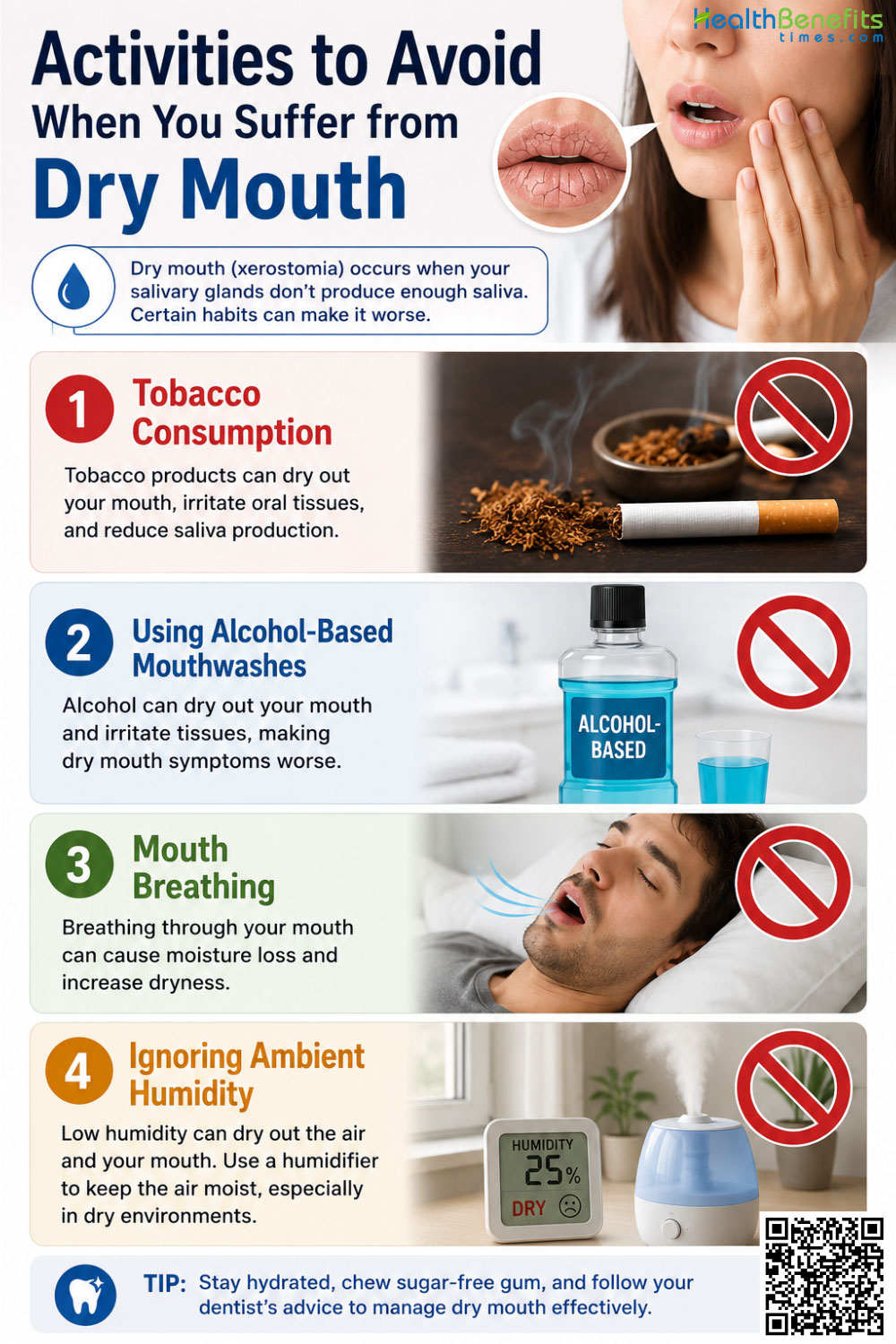 Activities to Avoid When You Suffer from Dry Mouth