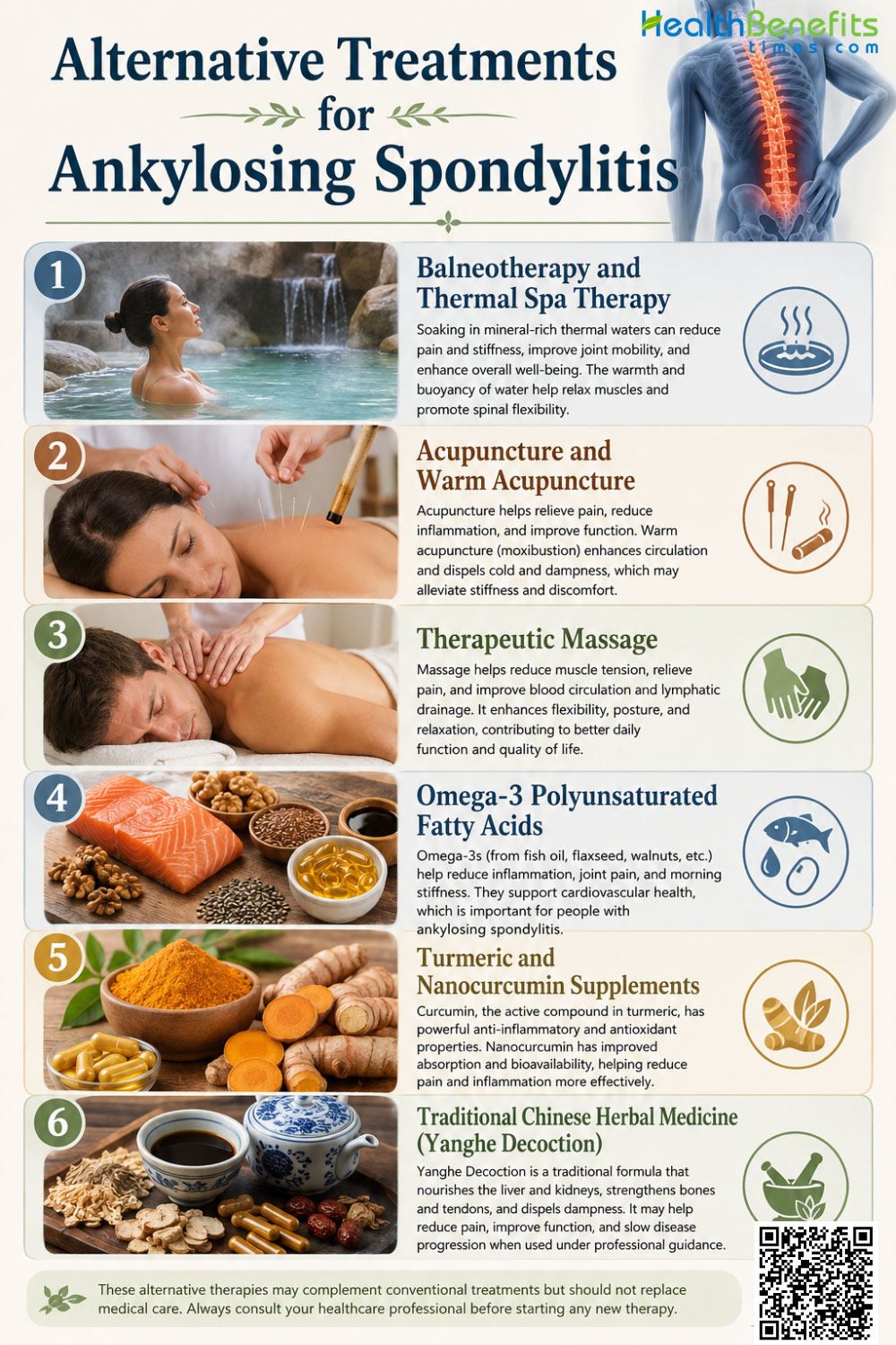 Alternative Treatments for Ankylosing Spondylitis
