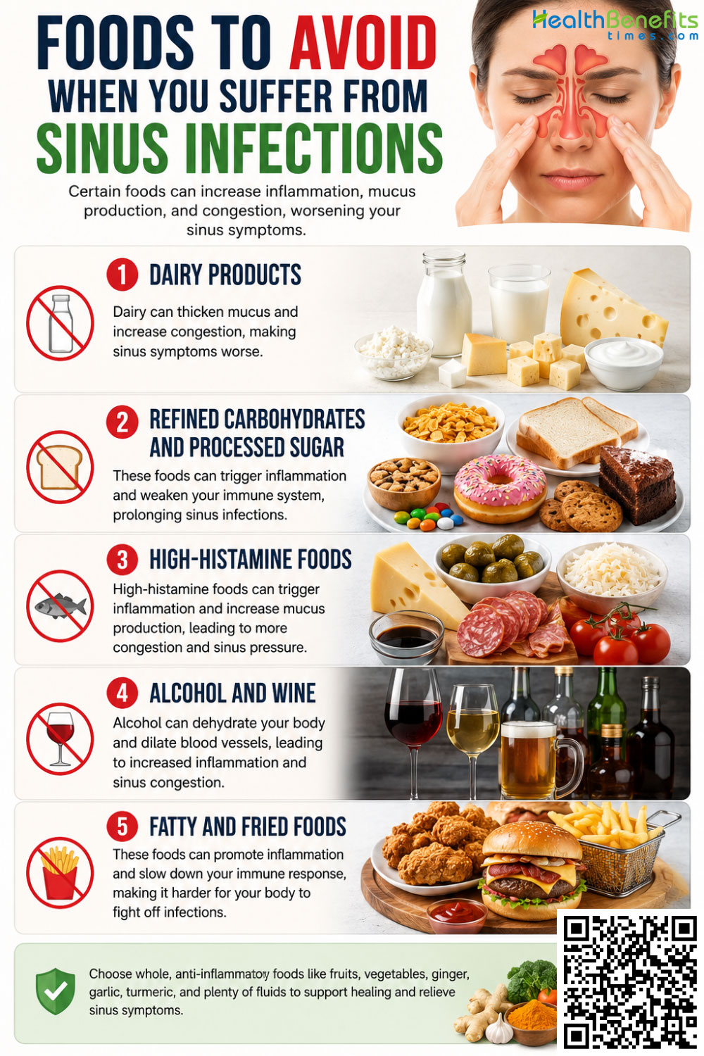to Avoid When You Suffer From Sinus infections