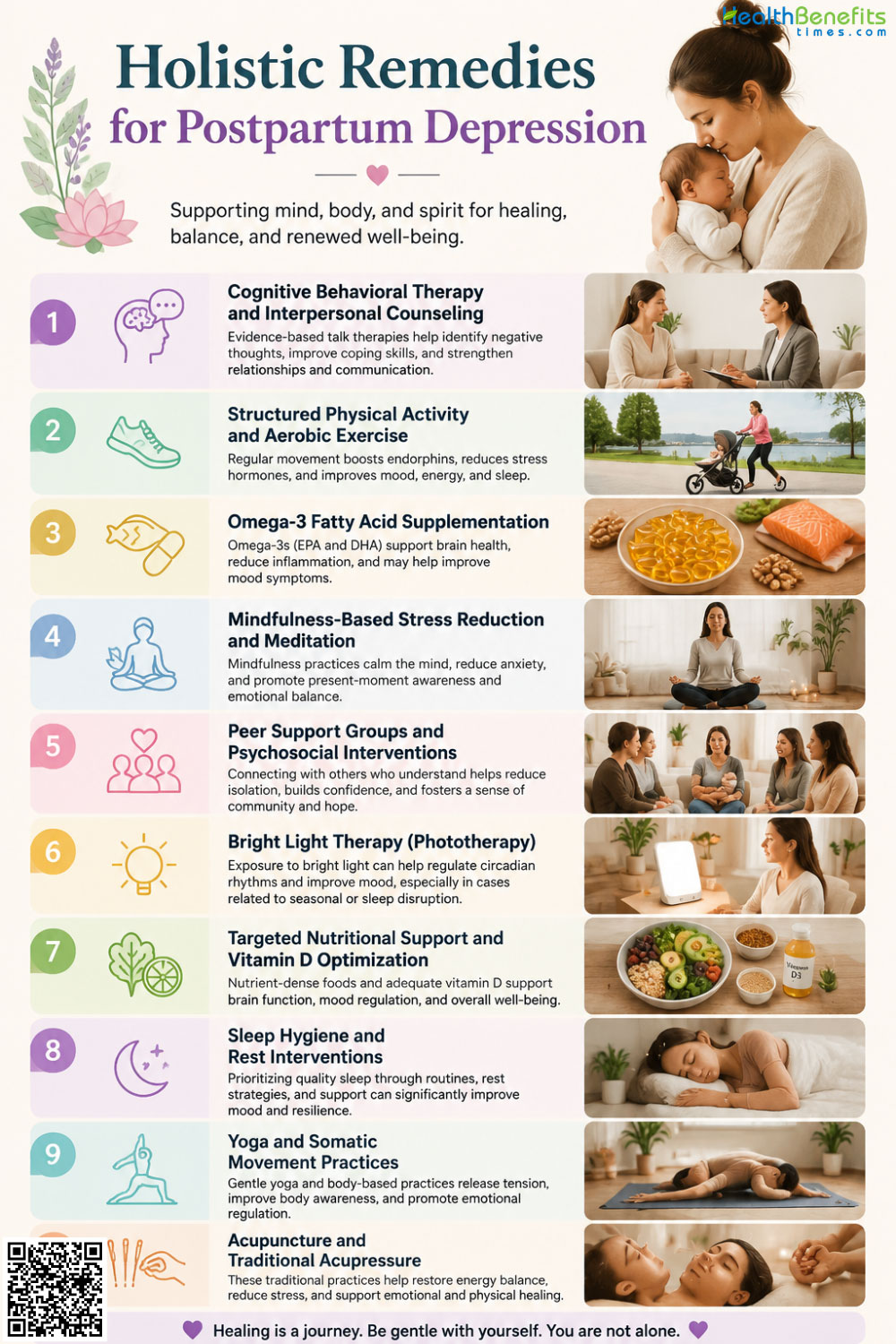 Holistic Remedies for Postpartum Depression