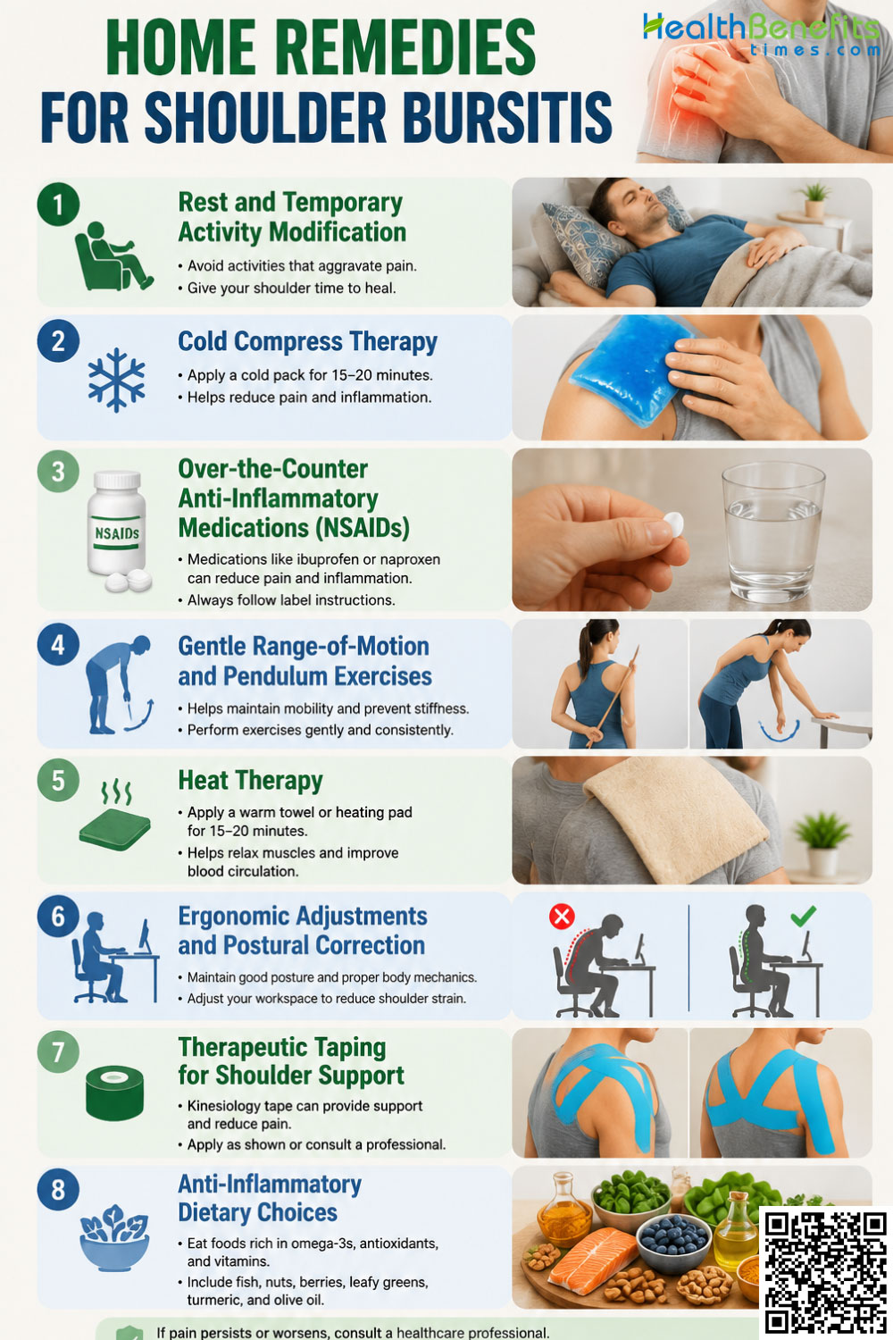Home Remedies for Shoulder Bursitis