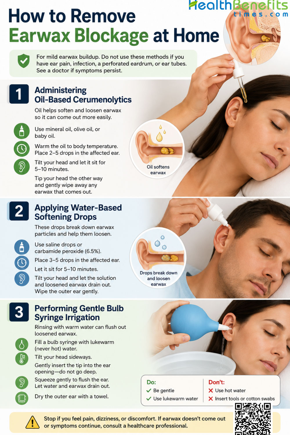 How to Remove Earwax Blockage at Home