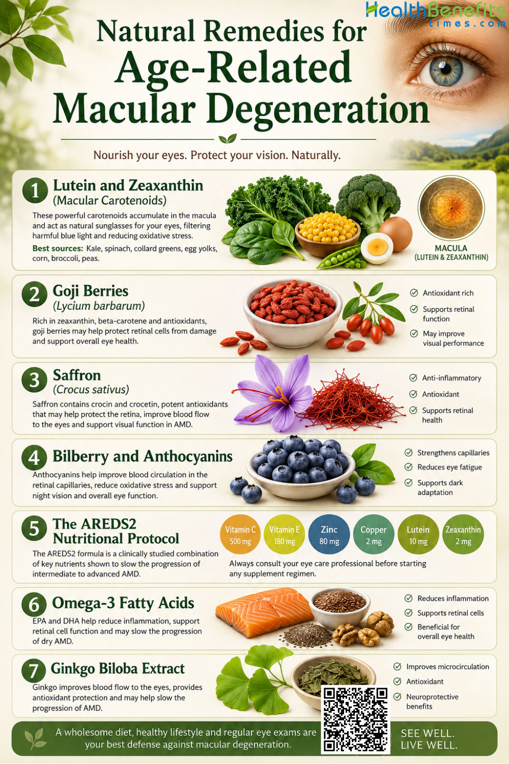 Natural Remedies for Age-Related Macular Degeneration