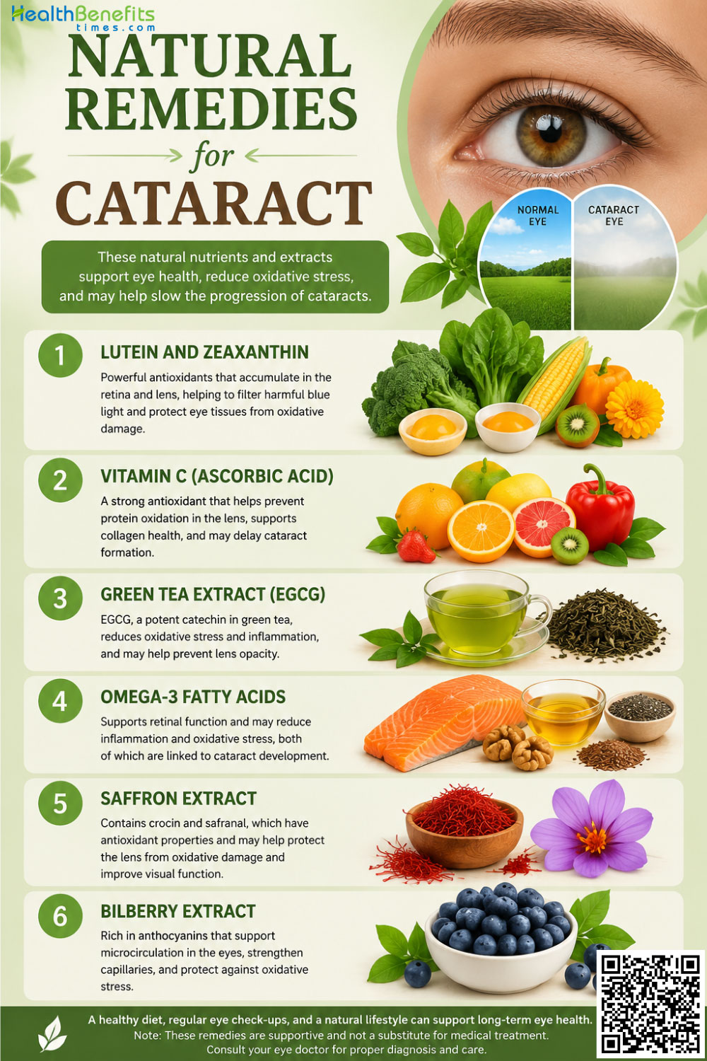 Natural Remedies for Cataract