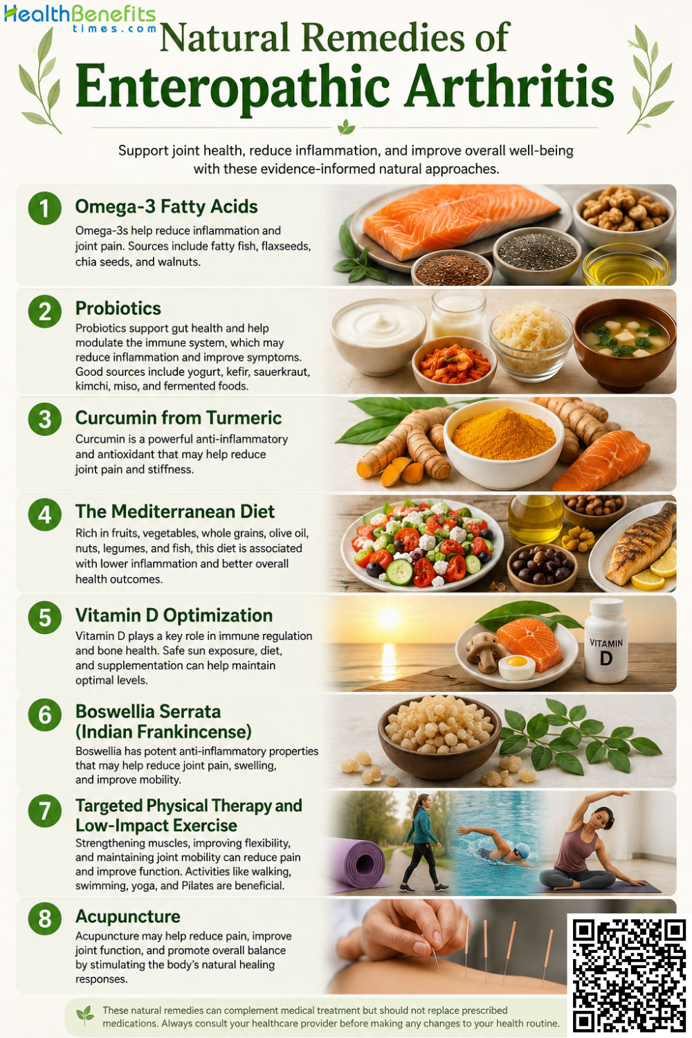 Natural Remedies for Enteropathic Arthritis
