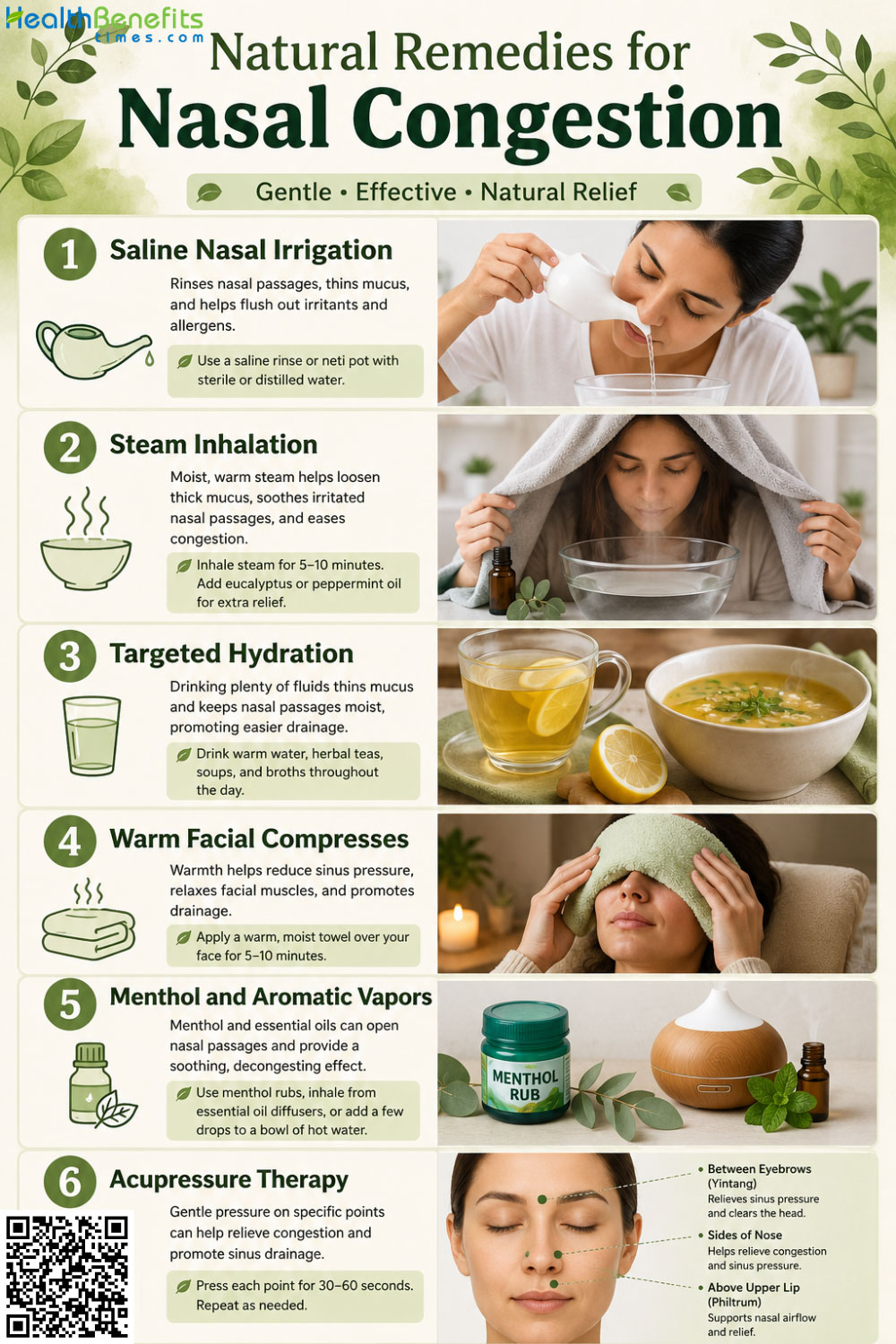 Natural Remedies for Nasal Congestion