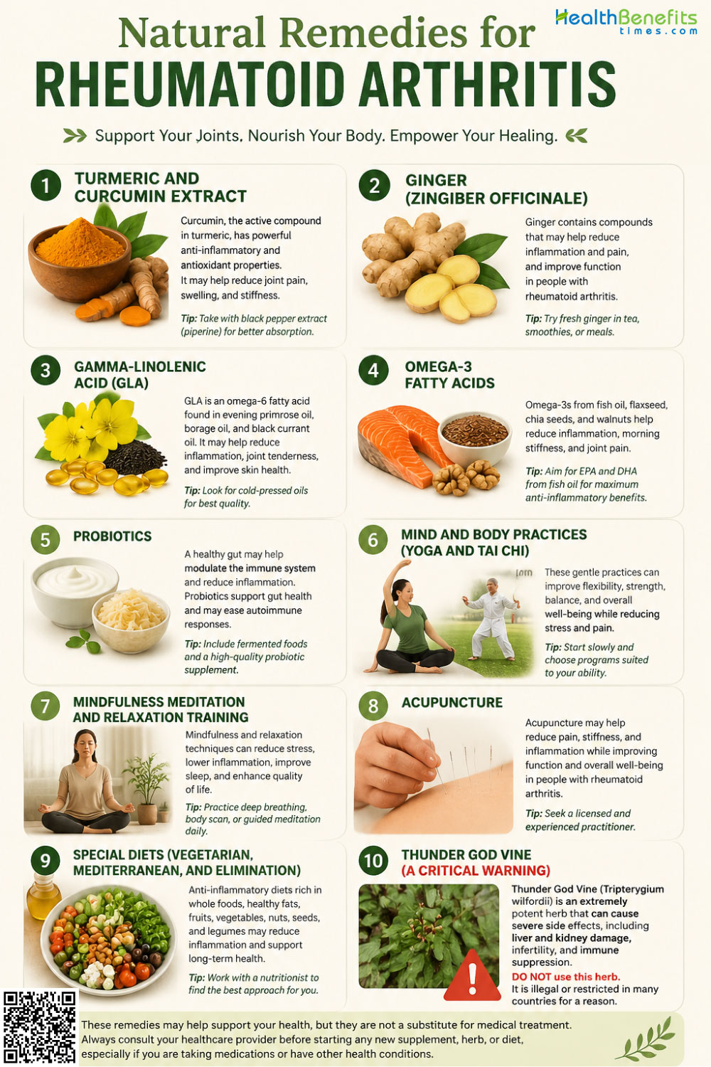 Natural Remedies for Rheumatoid Arthritis