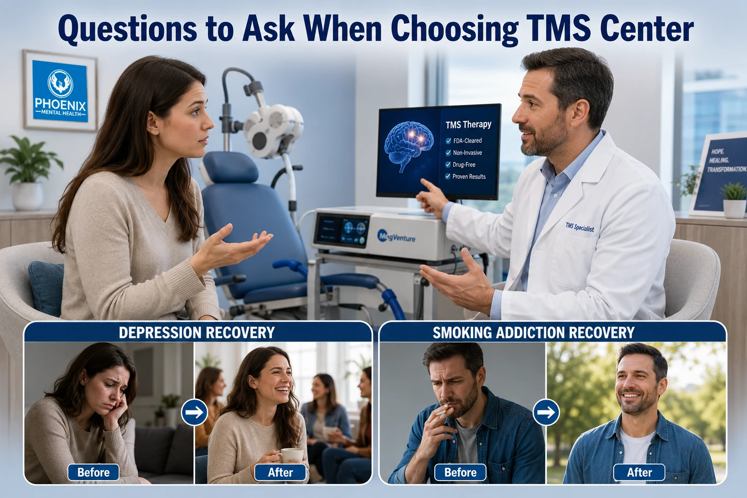 Questions to Ask When Choosing a Seattle TMS Center