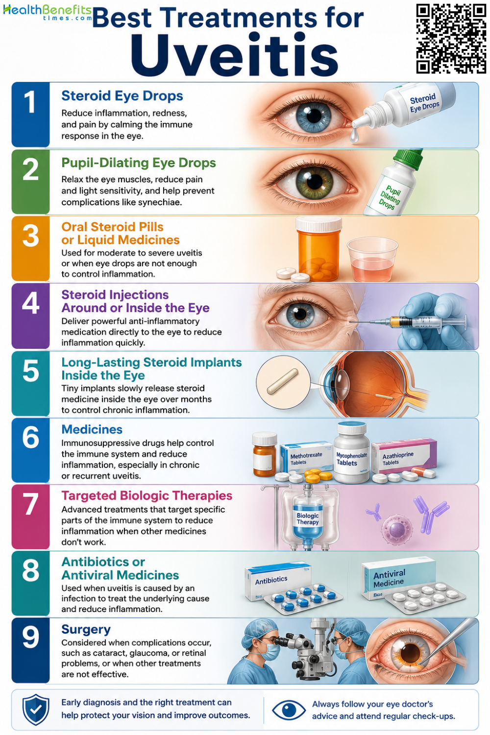 Best Treatments for Uveitis