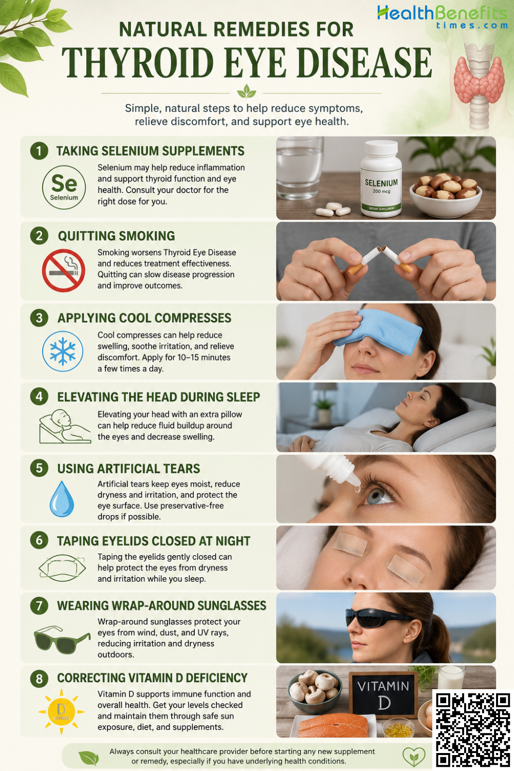 Natural remedies for Thyroid Eye Disease