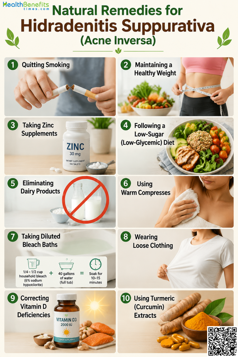 Natural Remedies for Hidradenitis Suppurativa (Acne Inversa)