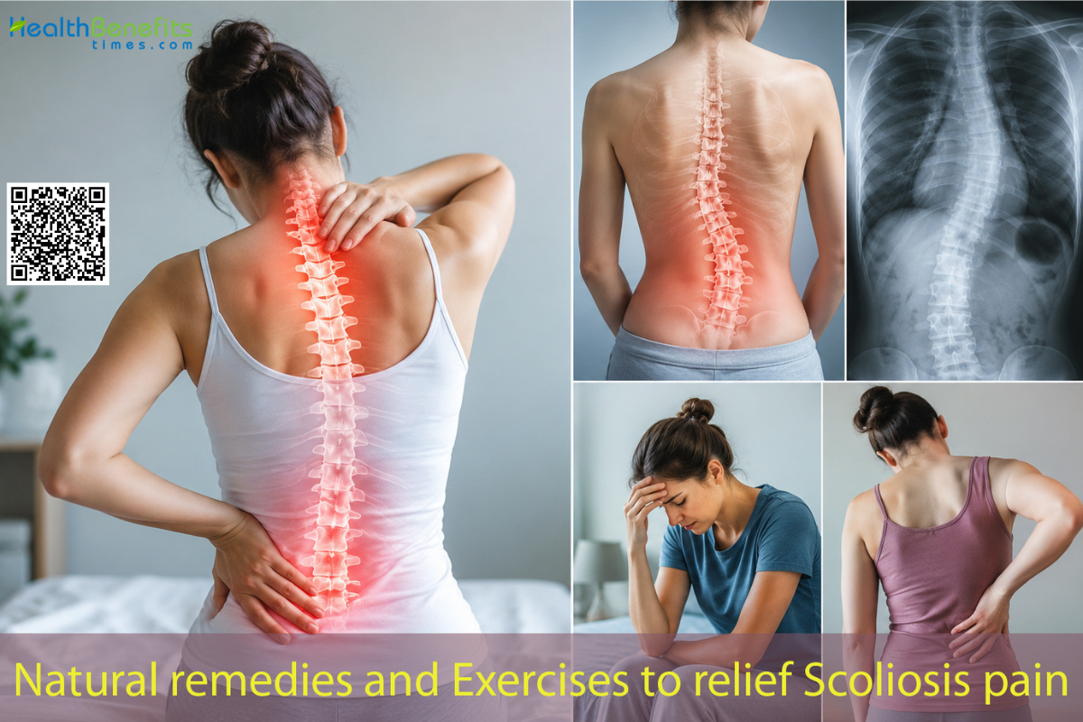 Natural remedies and Exercises to relief Scoliosis pain
