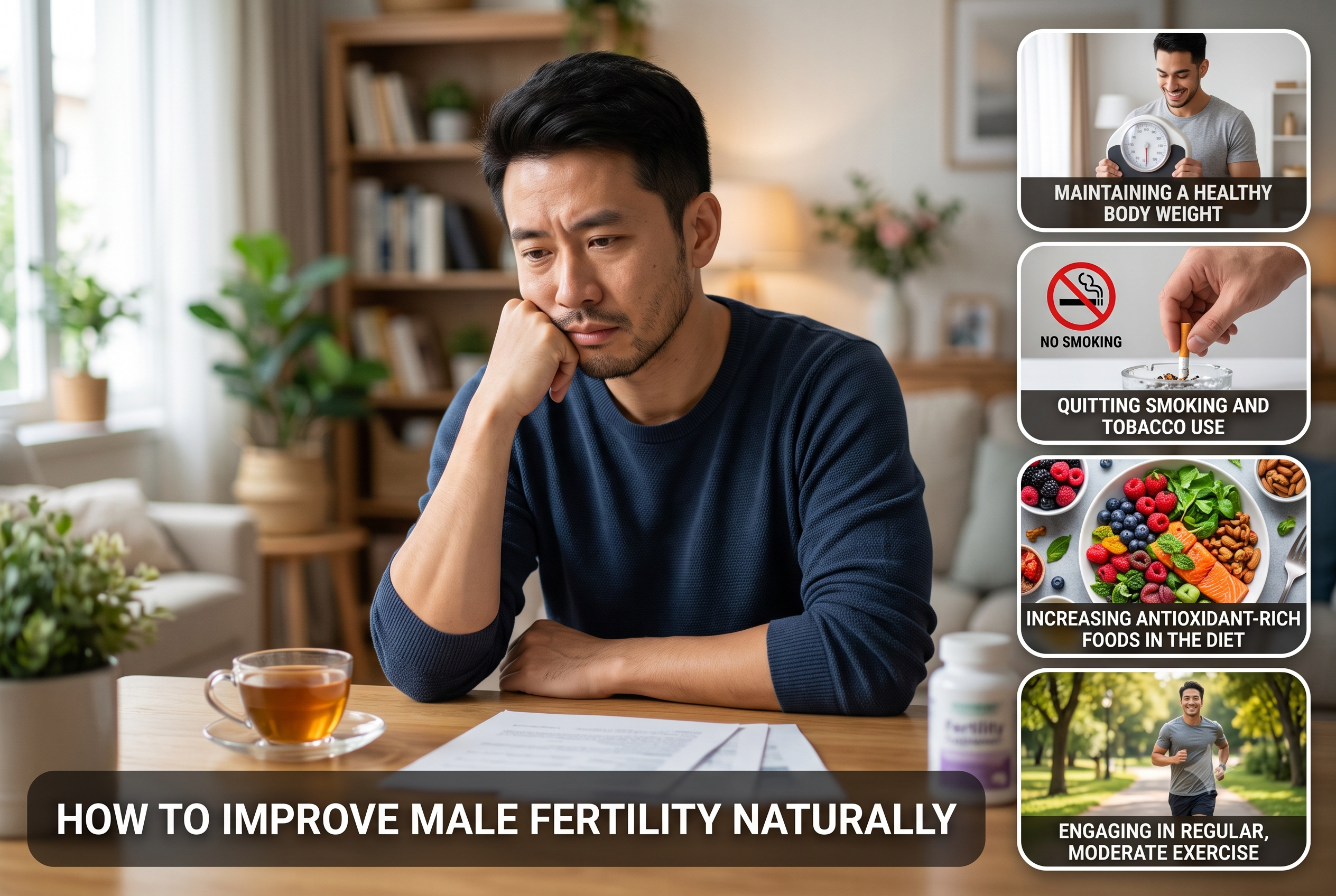 How to Improve Male Fertility Naturally