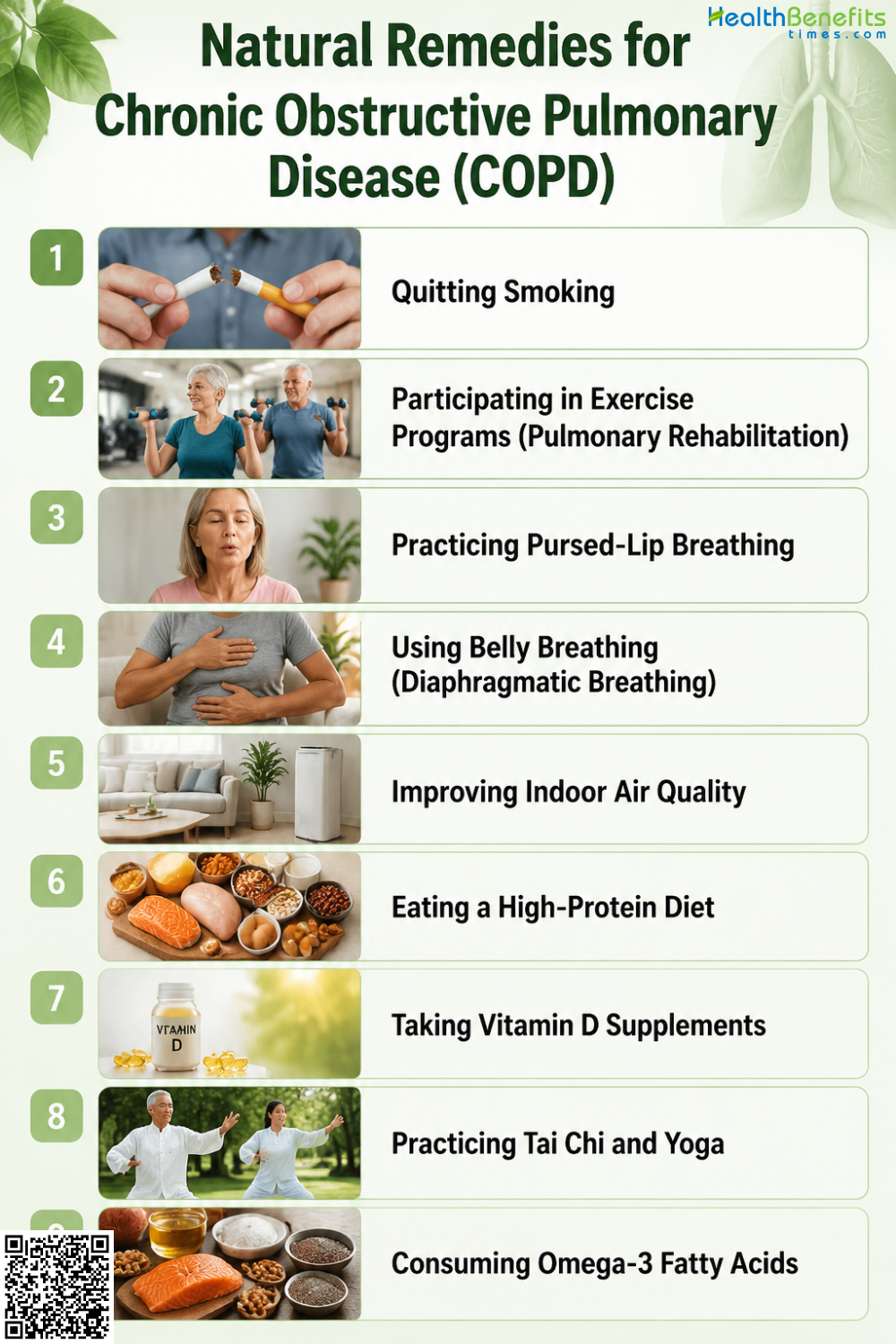 Natural Remedies of chronic obstructive pulmonary disease (COPD)