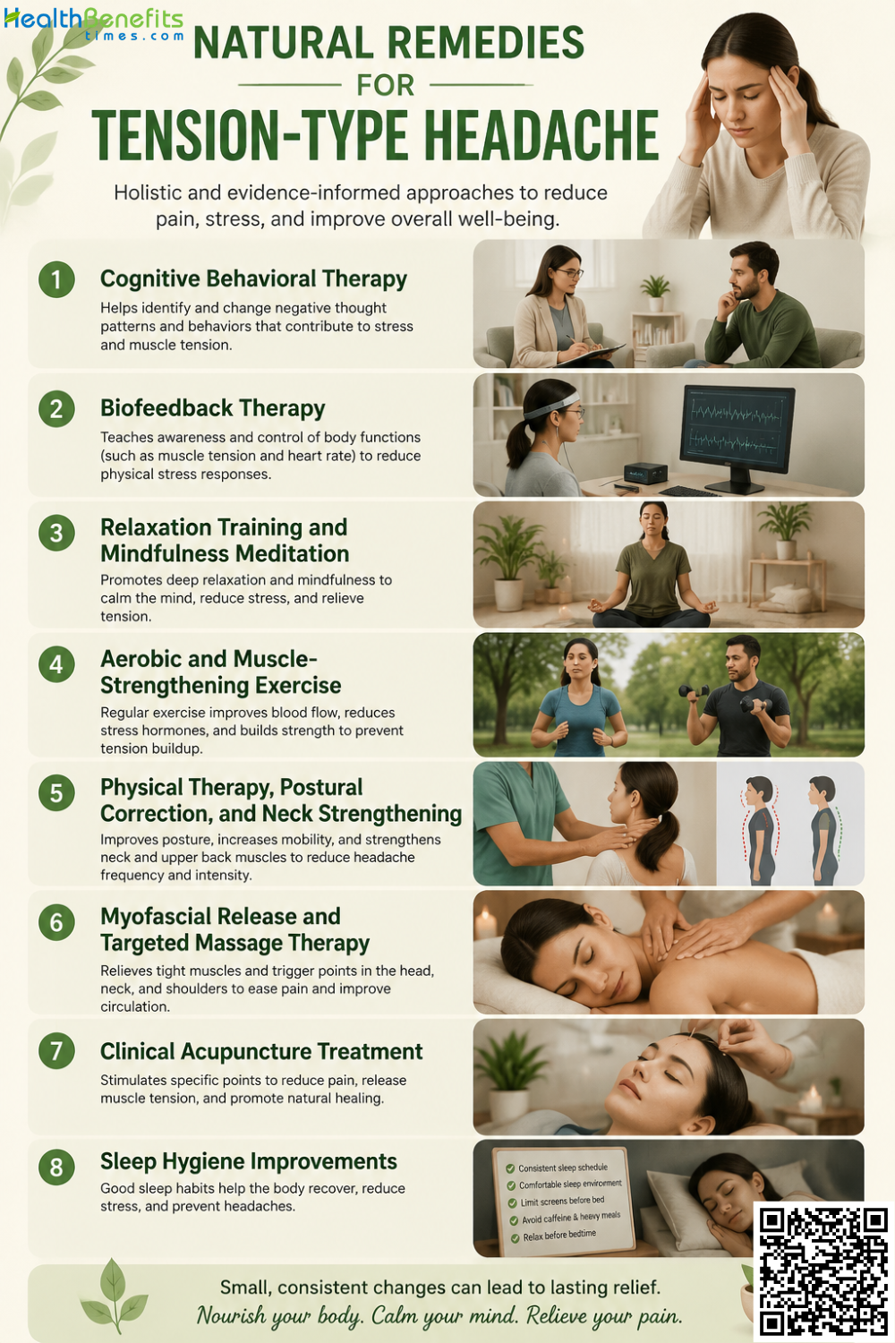 Natural Remedies for Tension-type Headache