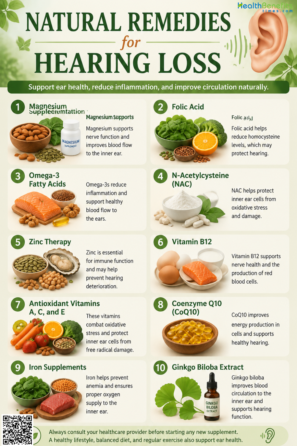 Natural Remedies for Hearing Loss