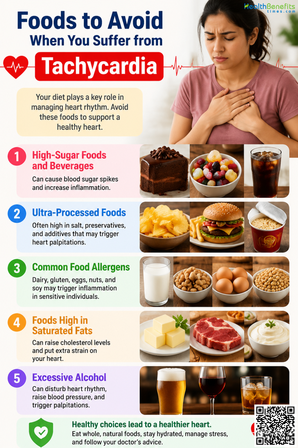 Foods to Avoid When You Suffer From Tachycardia