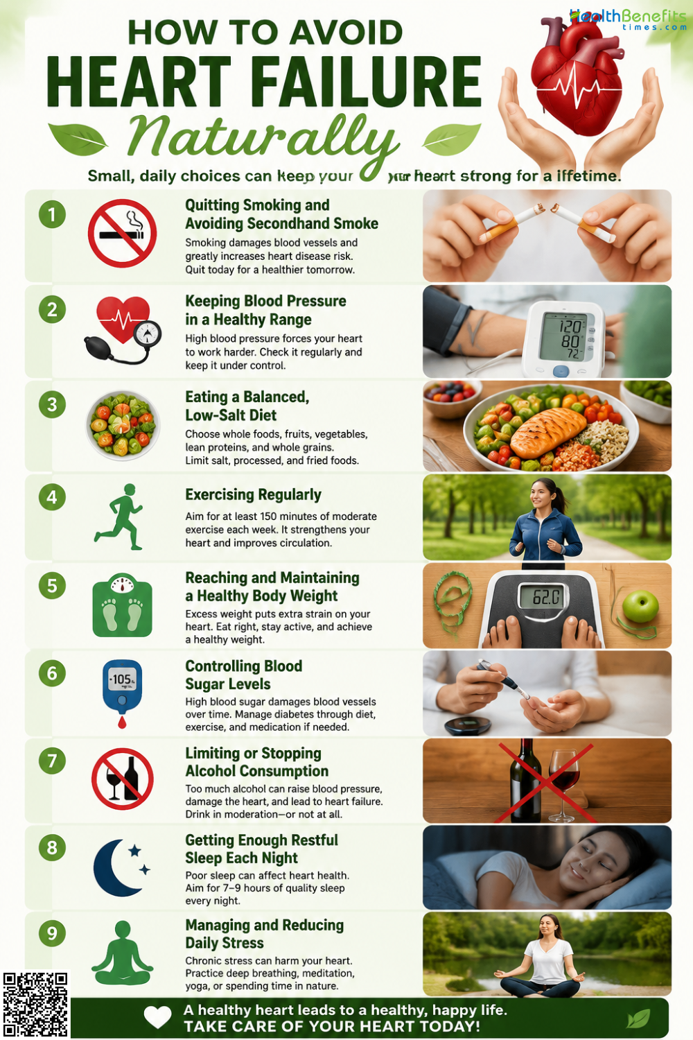 How to avoid heart failure Naturally