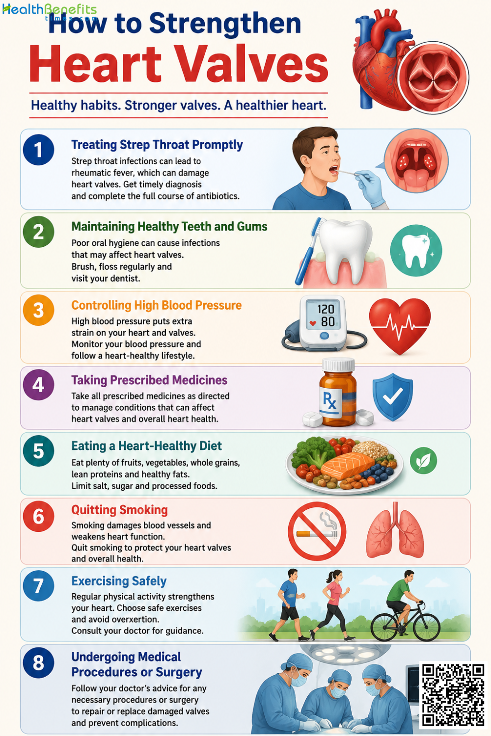 How to strengthen heart valves