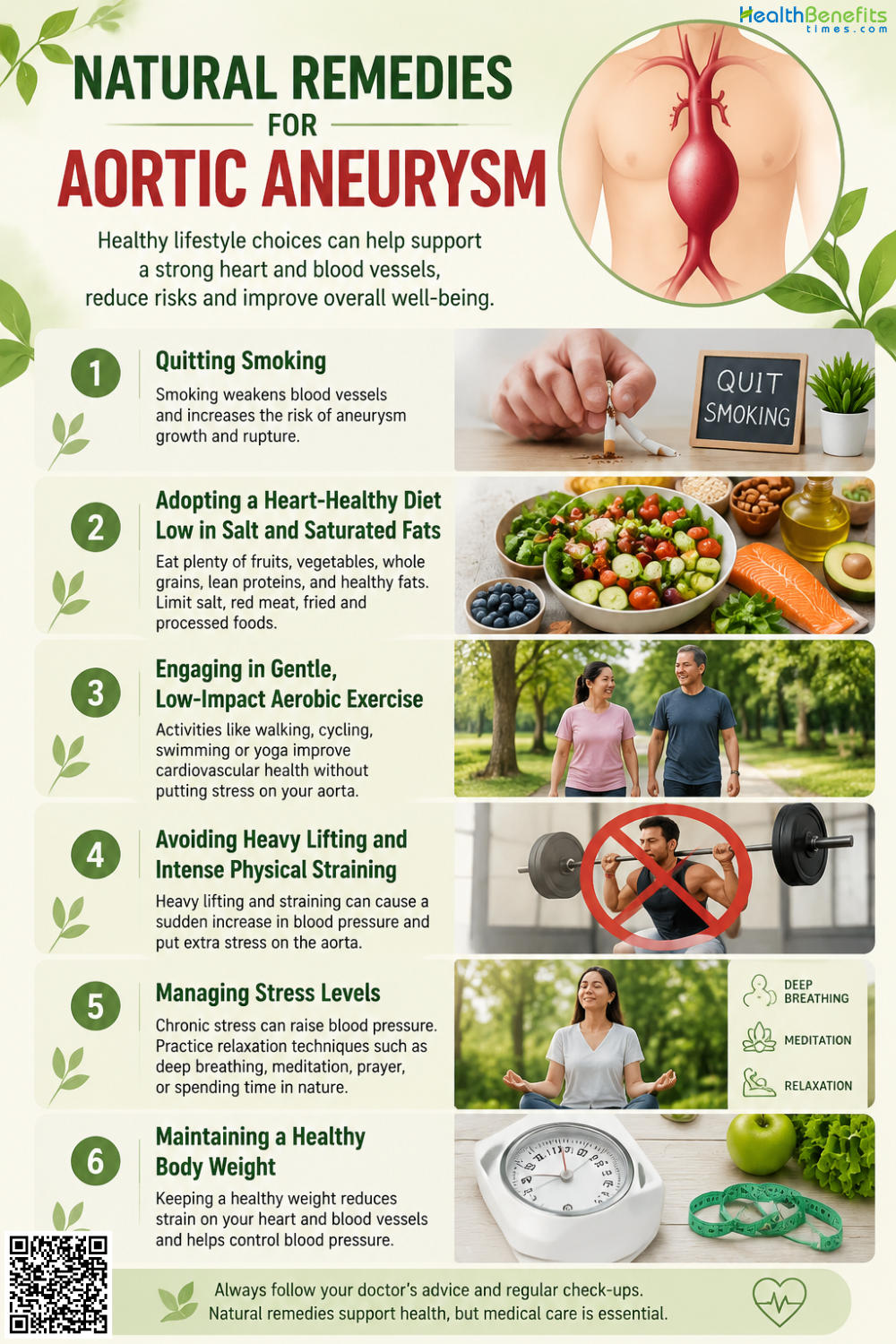 Natural Remedies for Aortic aneurysm