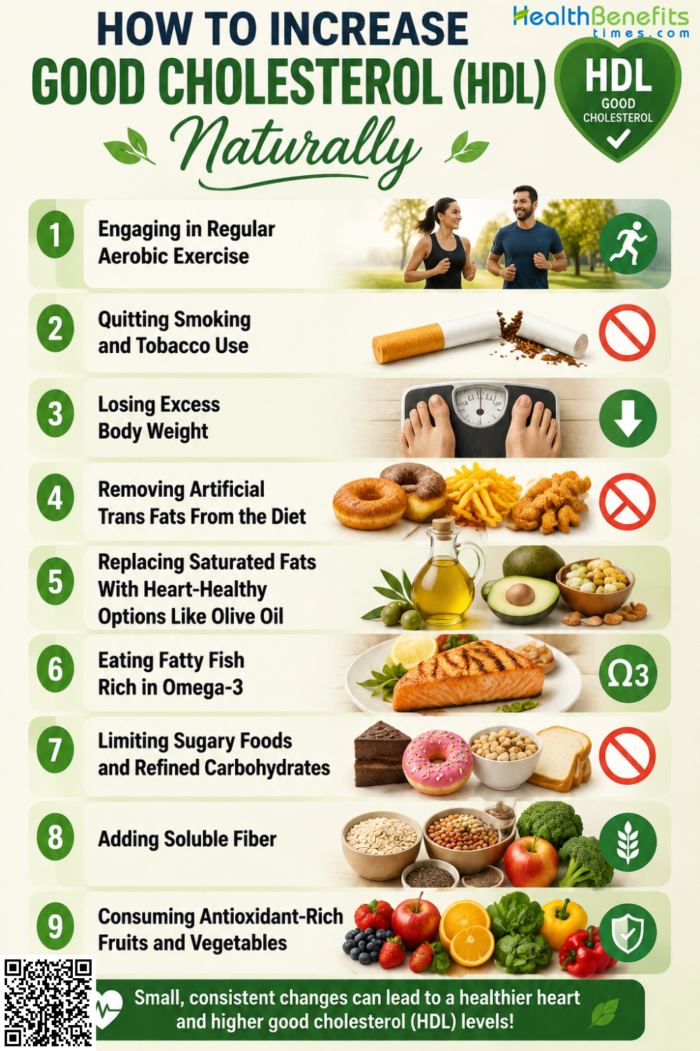 How to Increase Good Cholesterol (HDL) Naturally