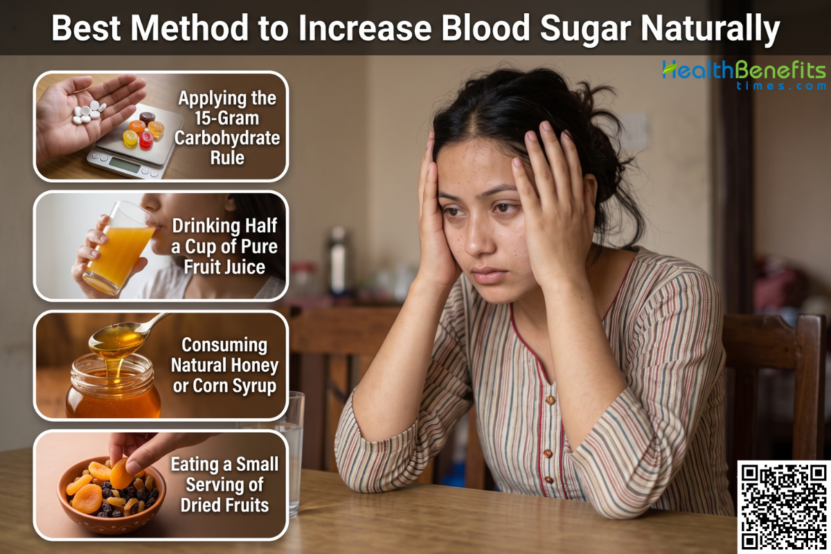 Best Method to increase Blood Sugar Naturally