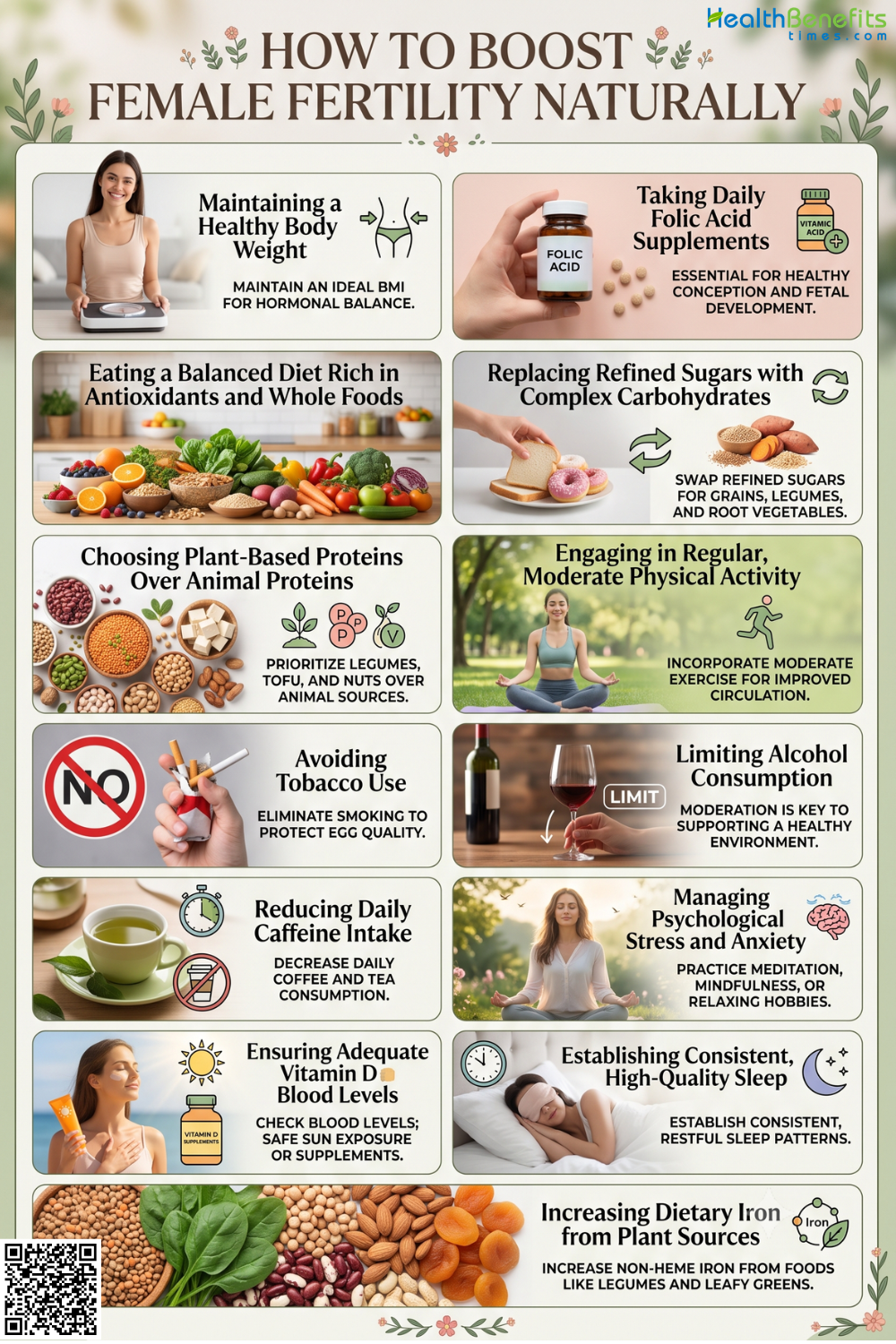 How to Boost Female Fertility Naturally