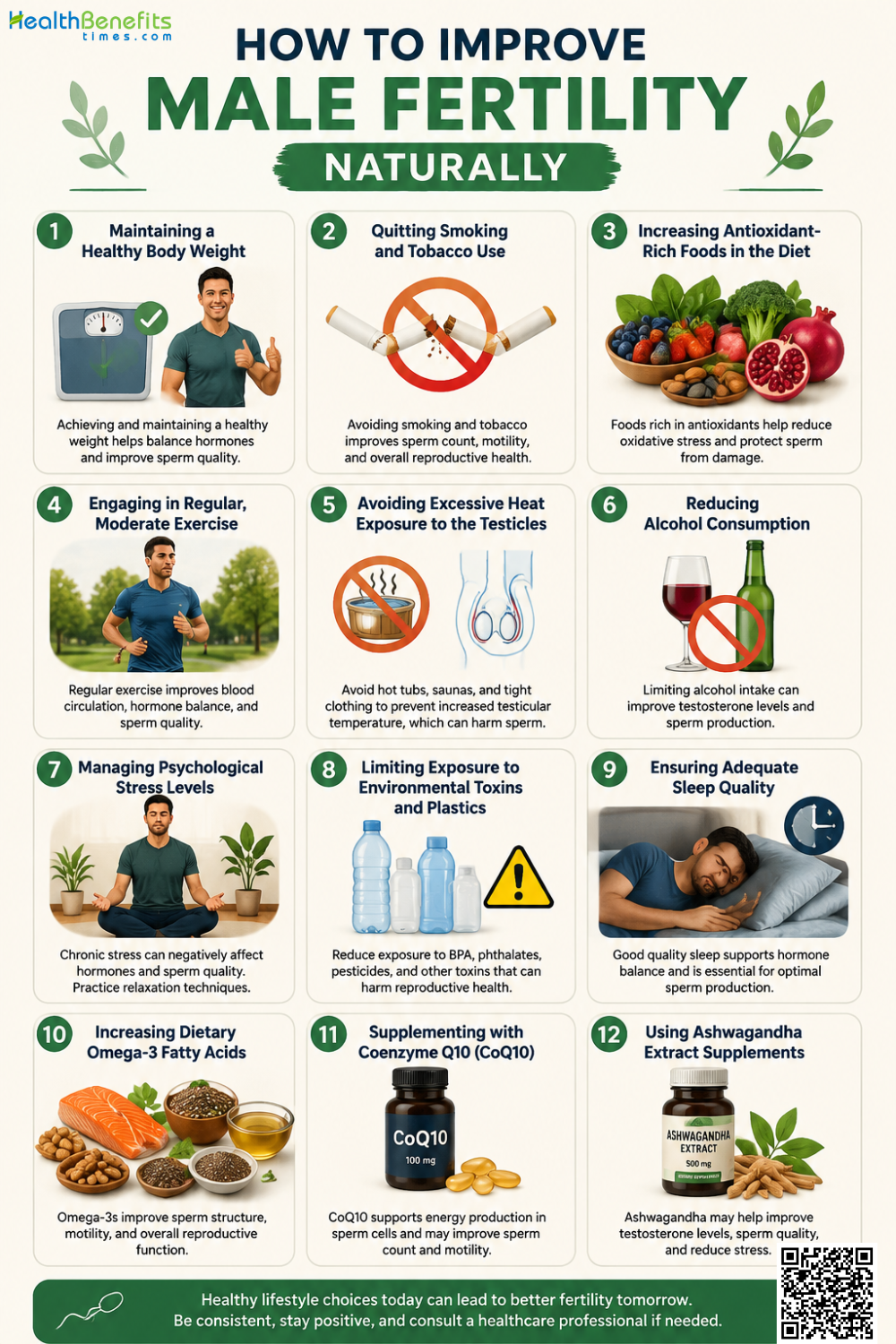 How to Improve Male Fertility Naturally