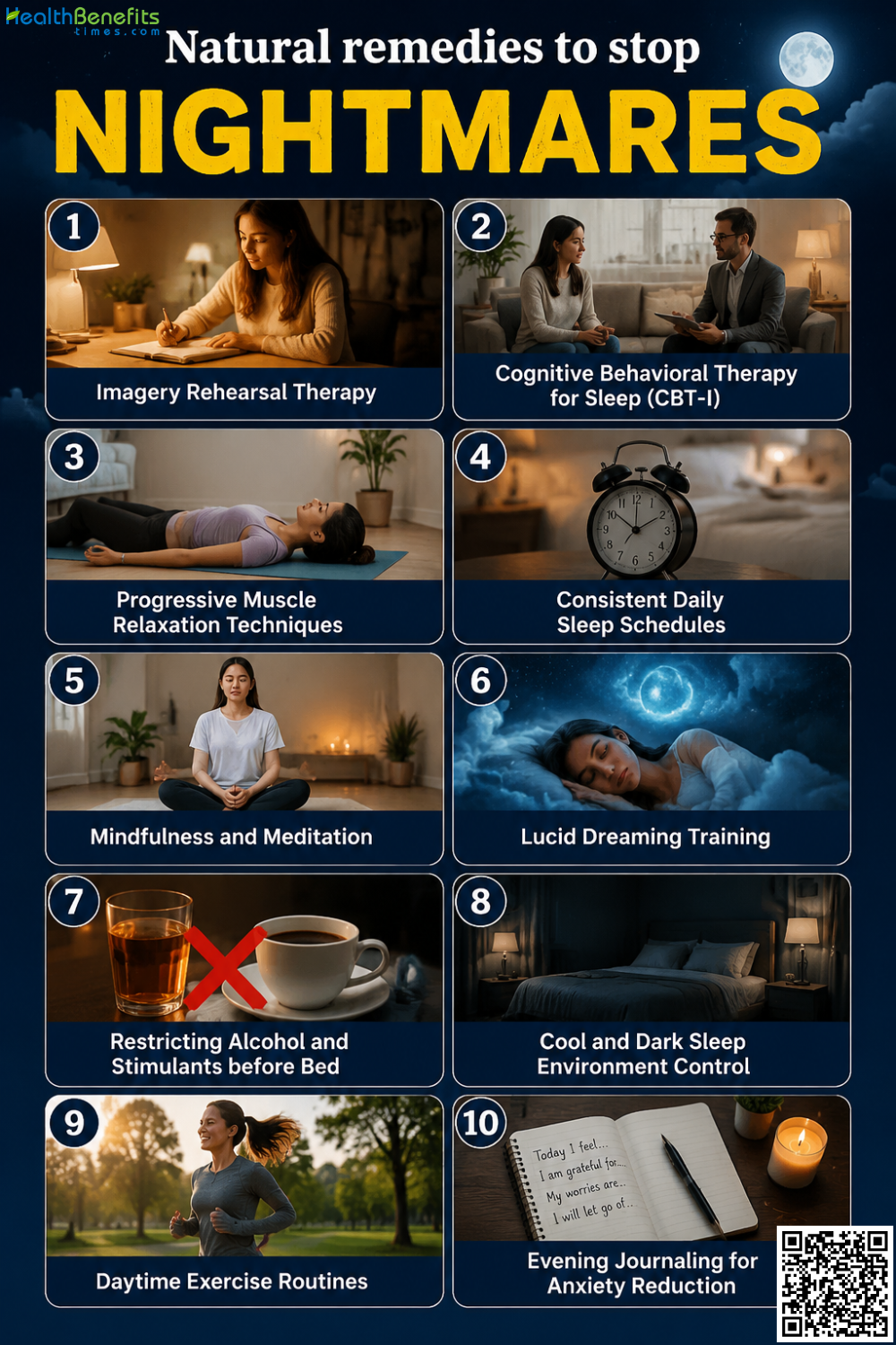 Natural remedies to stop Nightmares