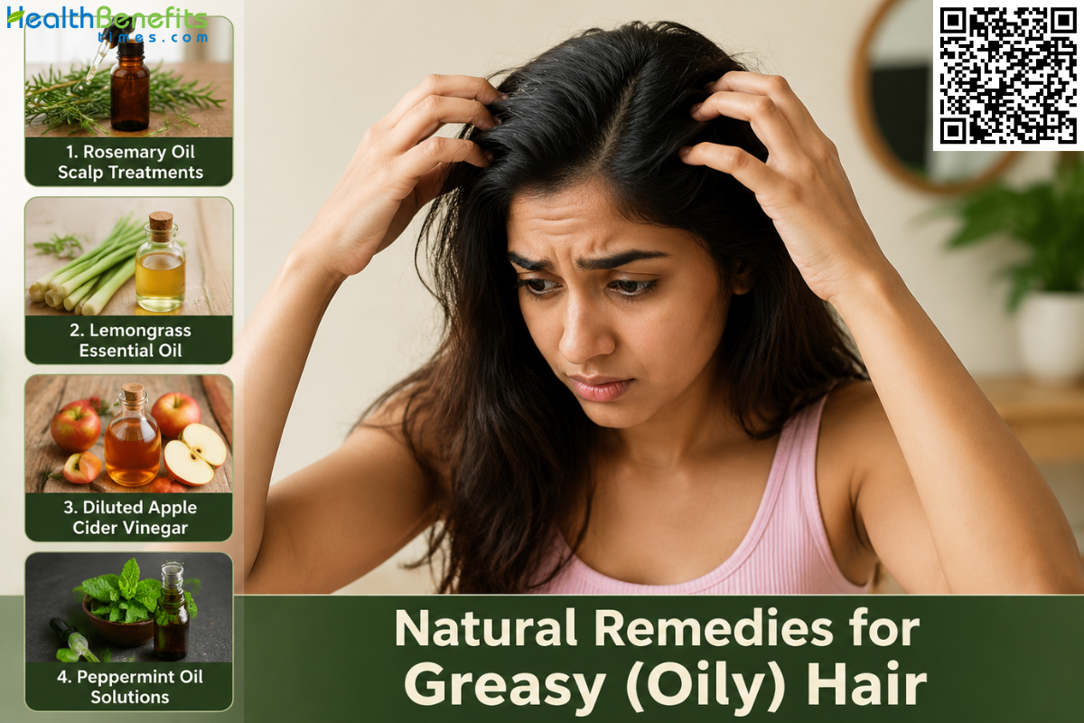 Natural Remedies for Greasy (Oily) Hair