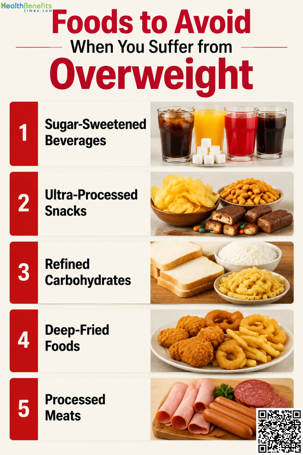 Foods to Avoid When You Suffer from Overweight