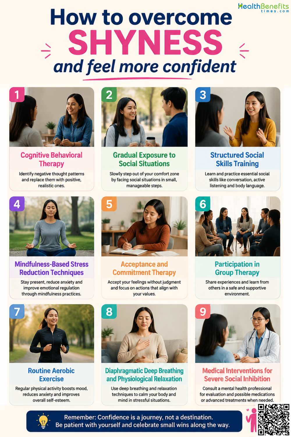 How to overcome shyness and feel more confident