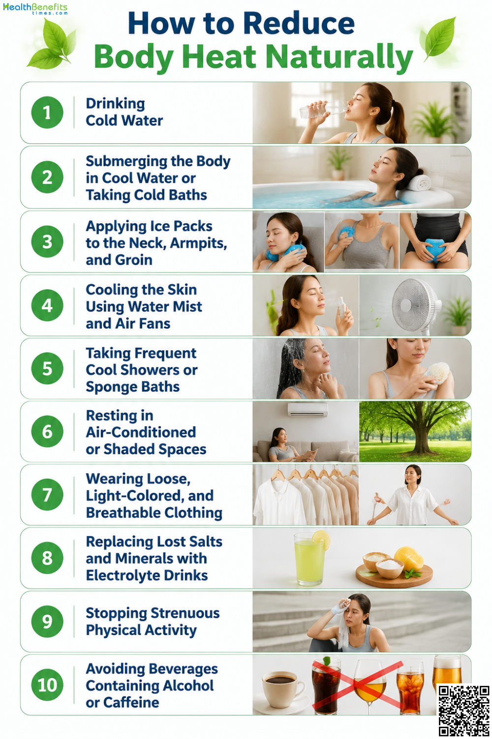How to Reduce Body Heat Naturally