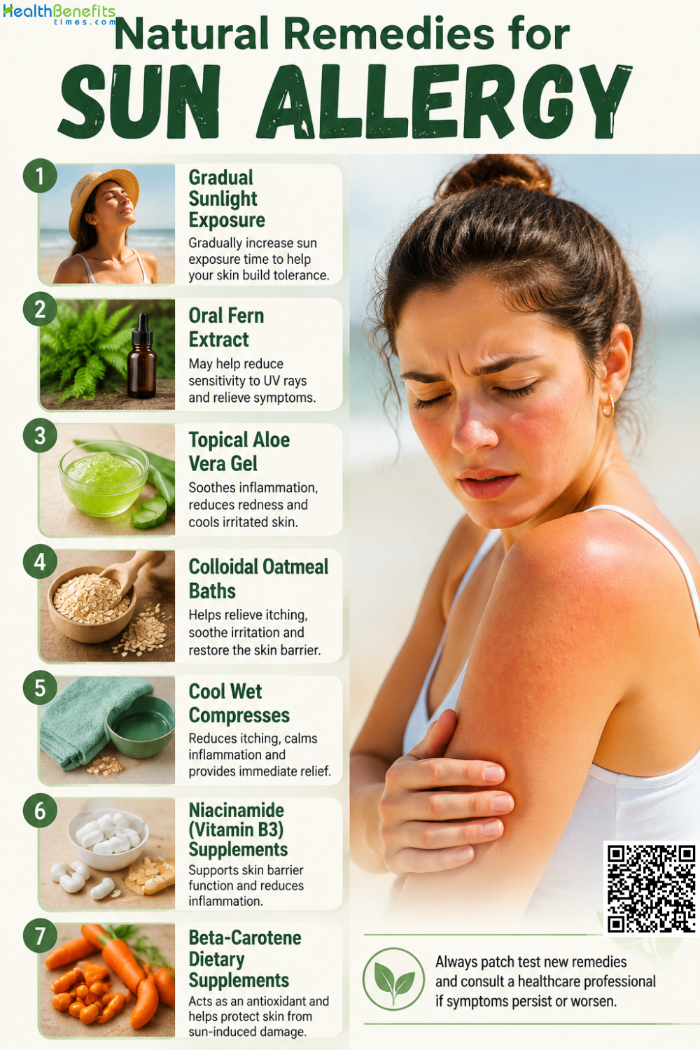 Natural Remedies for Sun Allergy
