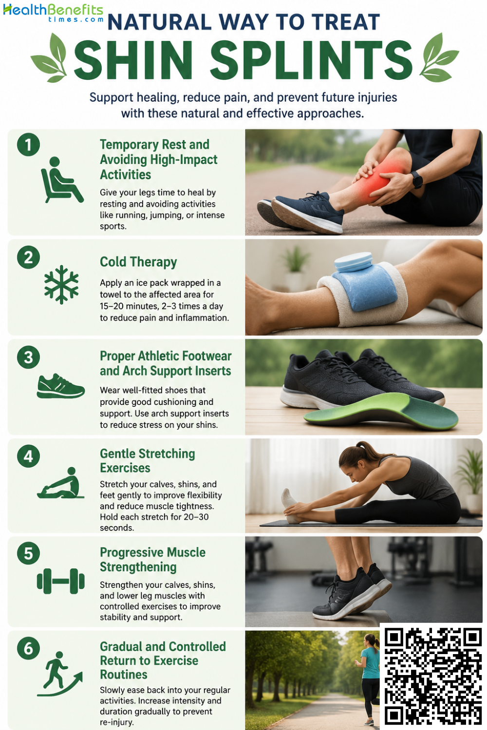 Natural Way to Treat Shin Splints