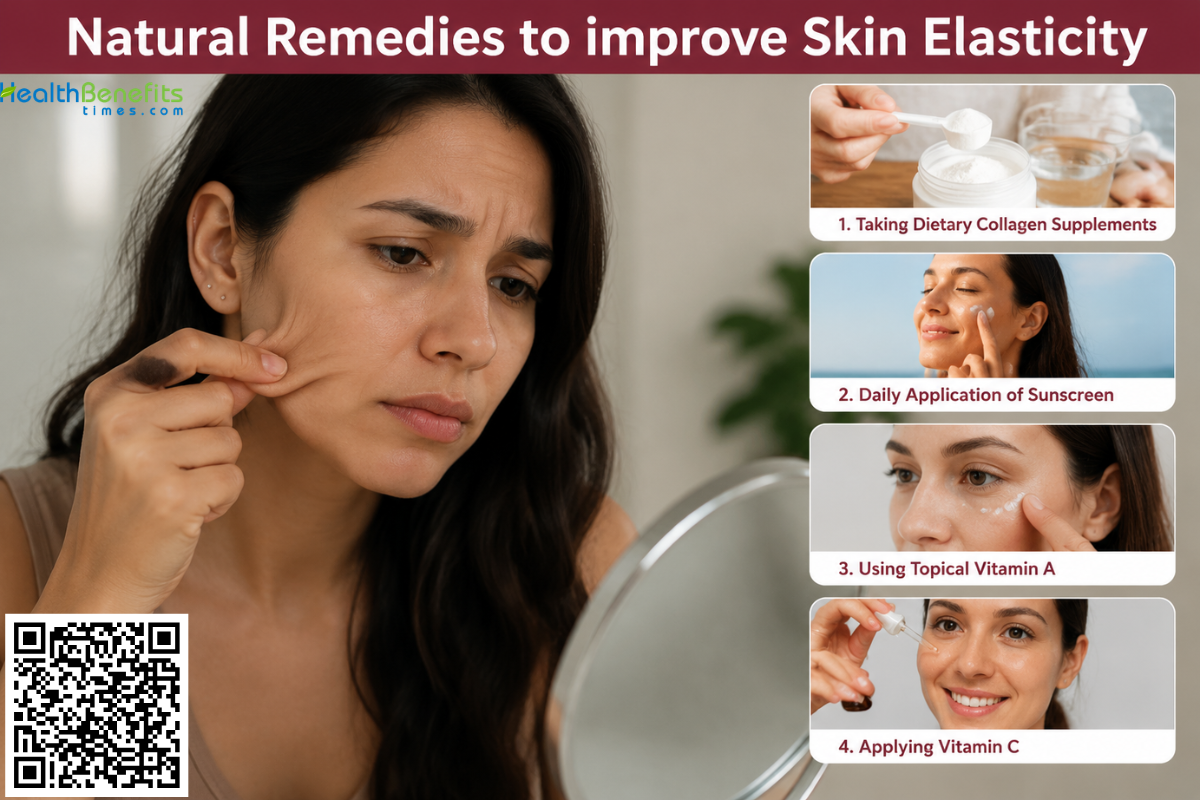 Natural Remedies to improve Skin Elasticity