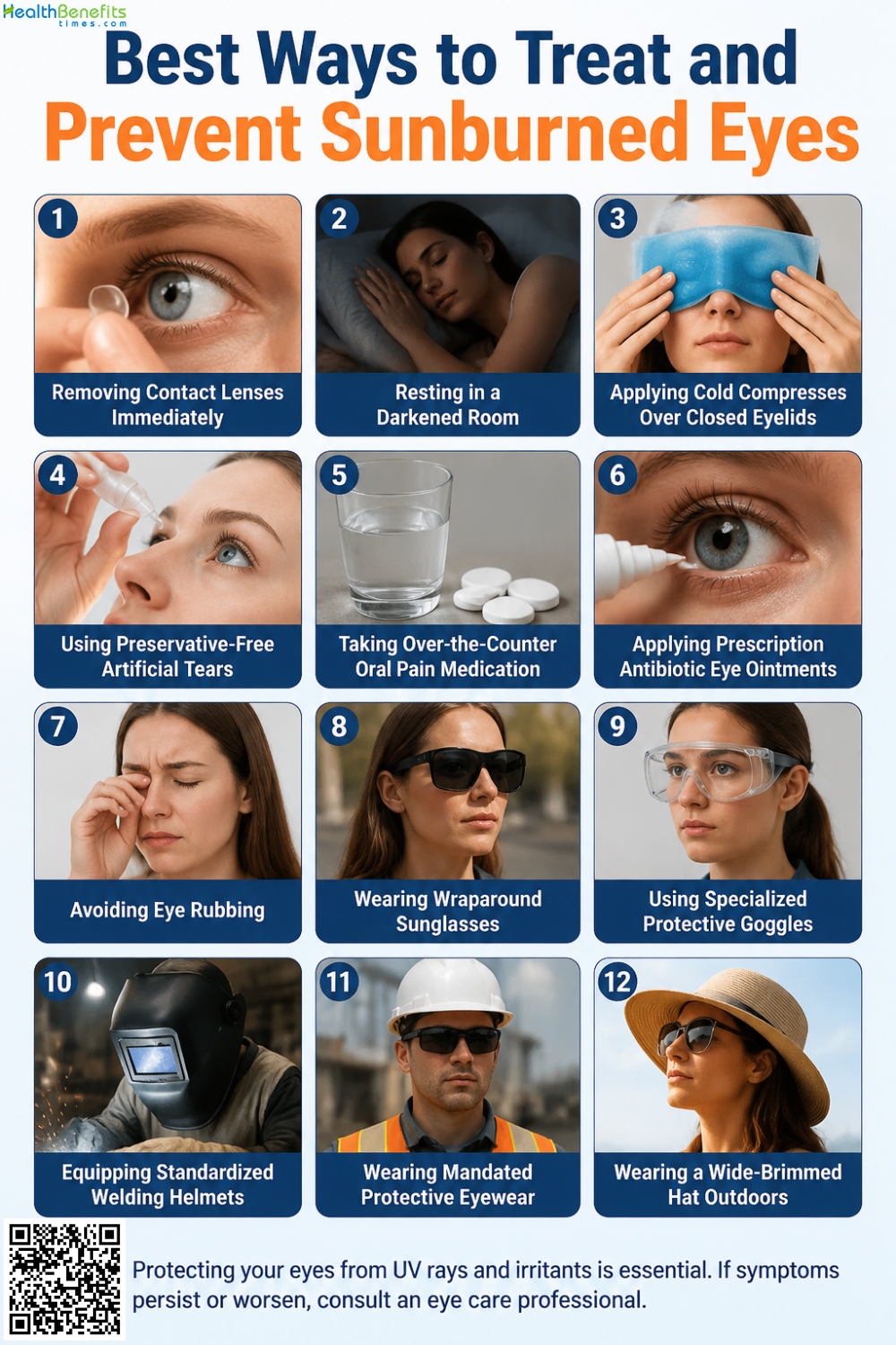 Best Ways to Treat and Prevent Sunburned Eyes