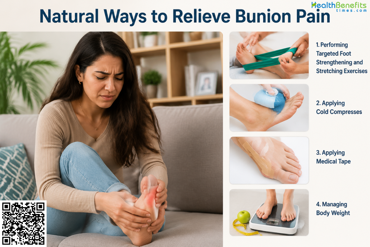 Natural Ways to Relieve Bunion Pain