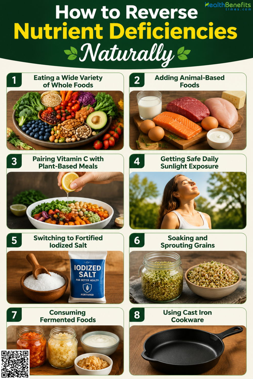 How to Reverse Nutrient Deficiencies Naturally