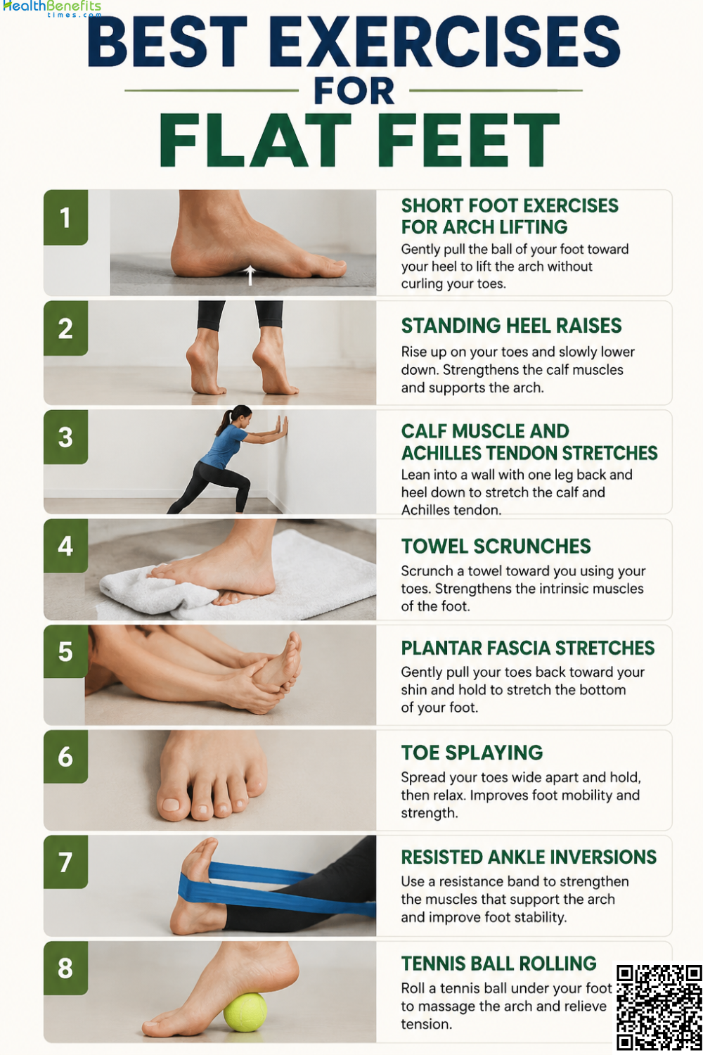 Best Exercises for Flat Feet