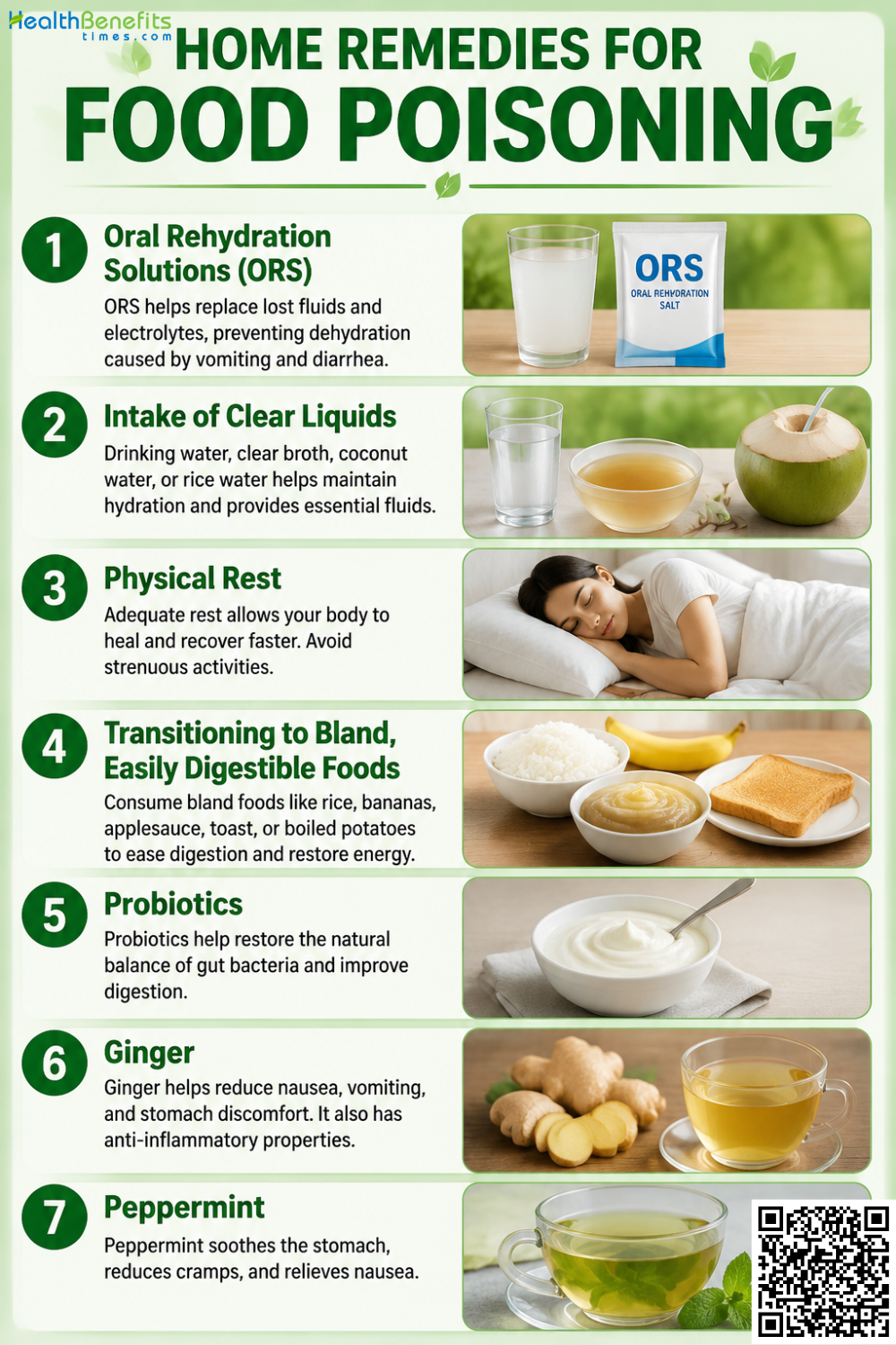 Home Remedies for Food Poisoning