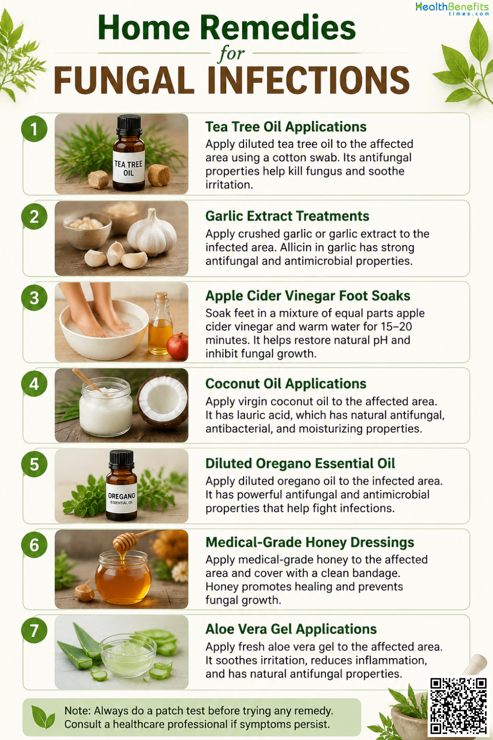 Home Remedies for Fungal Infections